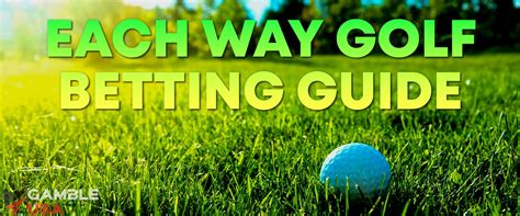 bet365 each way golf rules